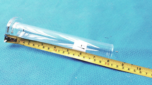 18’’ Glass Graduated Jar Lab Sedimentation Column Soil Test Cylinder 1000mL - Laboratory Glassware