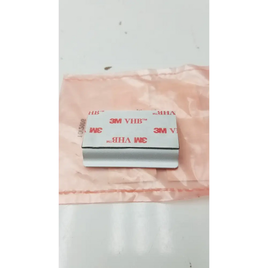 2 PIN Metal Plate Wall Socket With Back Double Tape