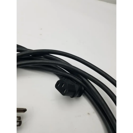 3-Prong AC Power Cord Cable for PC Monitor or Desktop – USA Plug