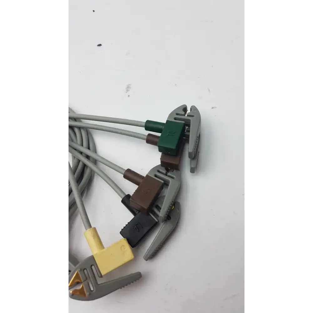 394111-011 GE Compatible ECG Telemetry 5 Lead Grabbers - Leadwire