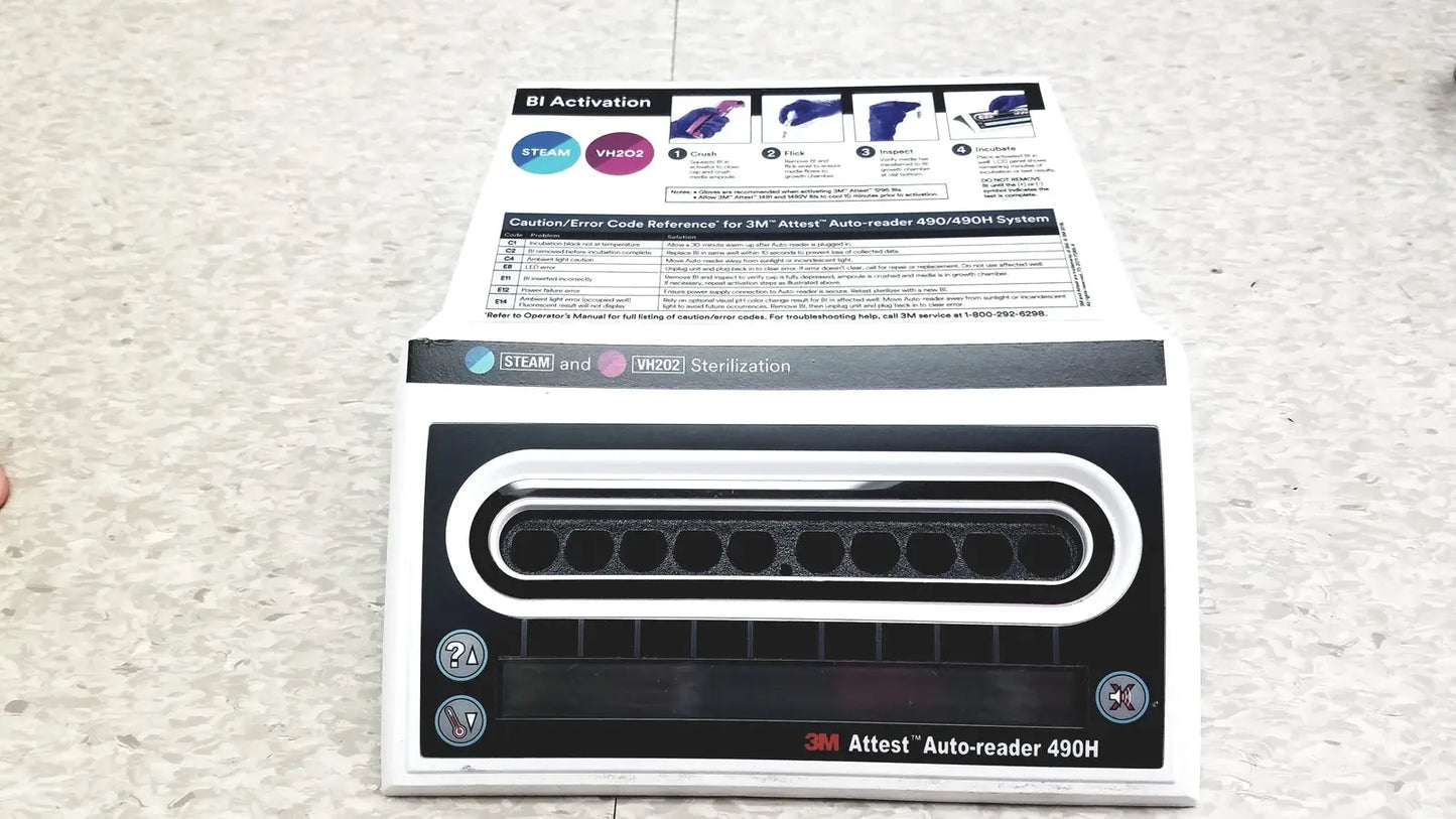 3M Attest Auto-reader 490H Incubator / Reader