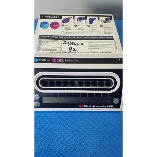 3M Attest Auto-Reader 490H VH202 Sterilization