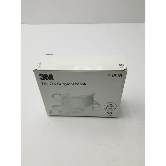 3M Tie-On Surgical Mask EN14683 Type II Blue 1818