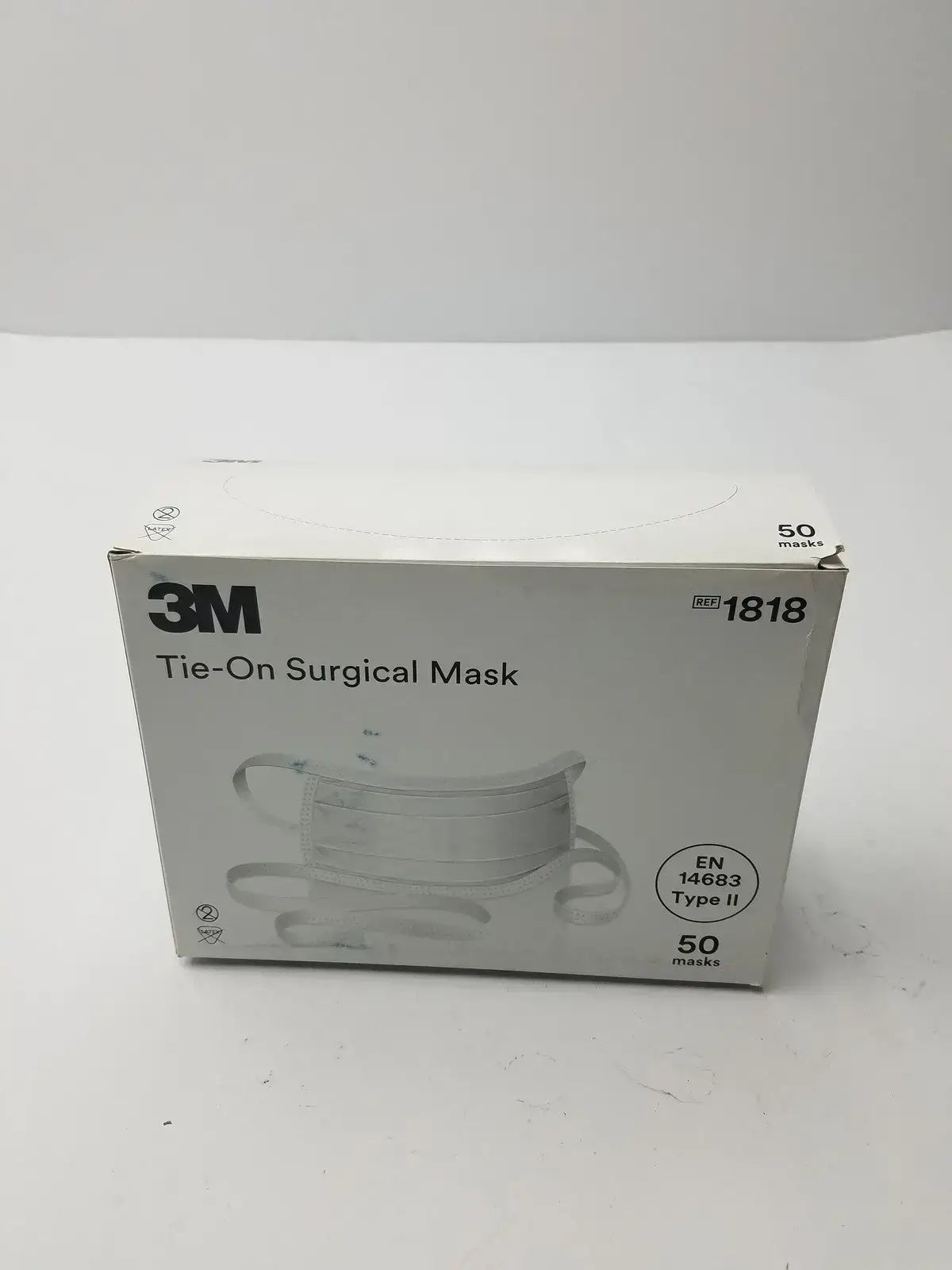 3M Tie-On Surgical Mask EN14683 Type II Blue 1818