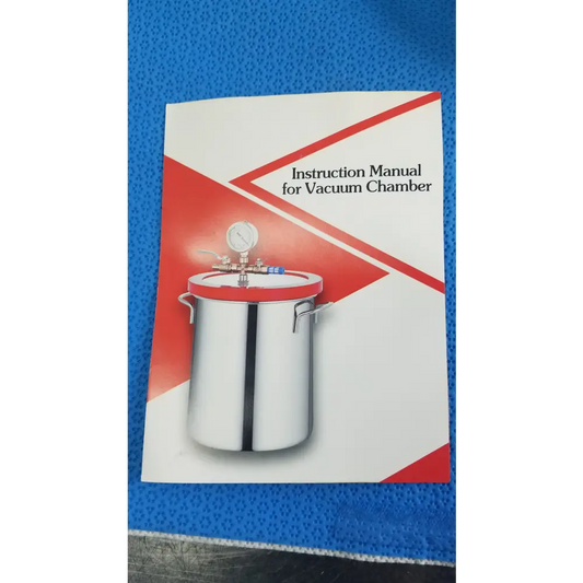 4CFM 1 Stage Vacuum Pump and 5 Gallon Degassing Chamber Kit - 1-Stage