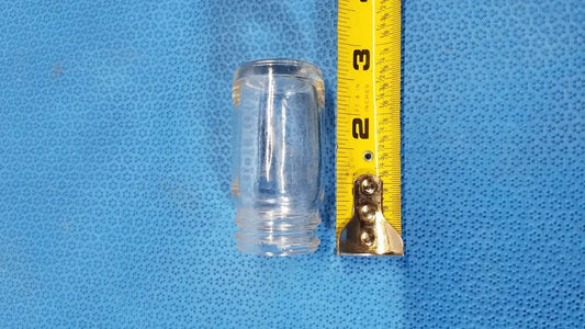 5ml Clear Glass Laboratory Jar – No Lid Straight Sided Round Bottle