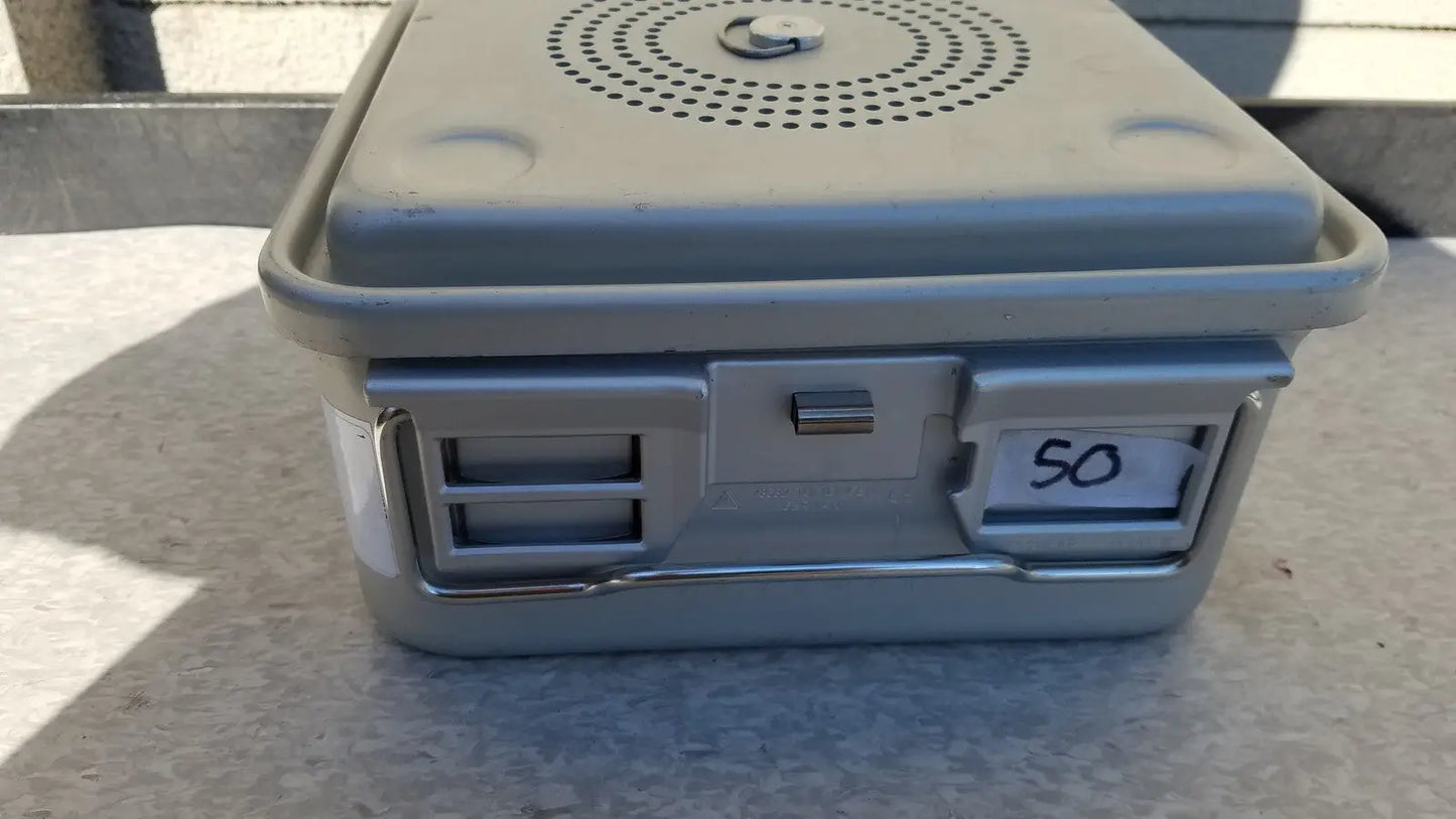 Aesculap JK341 Half Size Sterilization Case With Lid