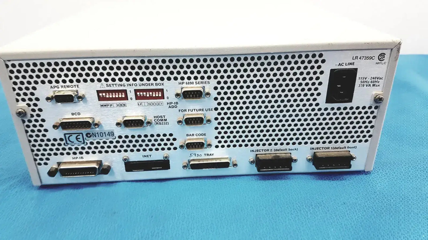 Agilent GC Auto Sampler Controller Laboratory Chromatography Unit - Autosampler
