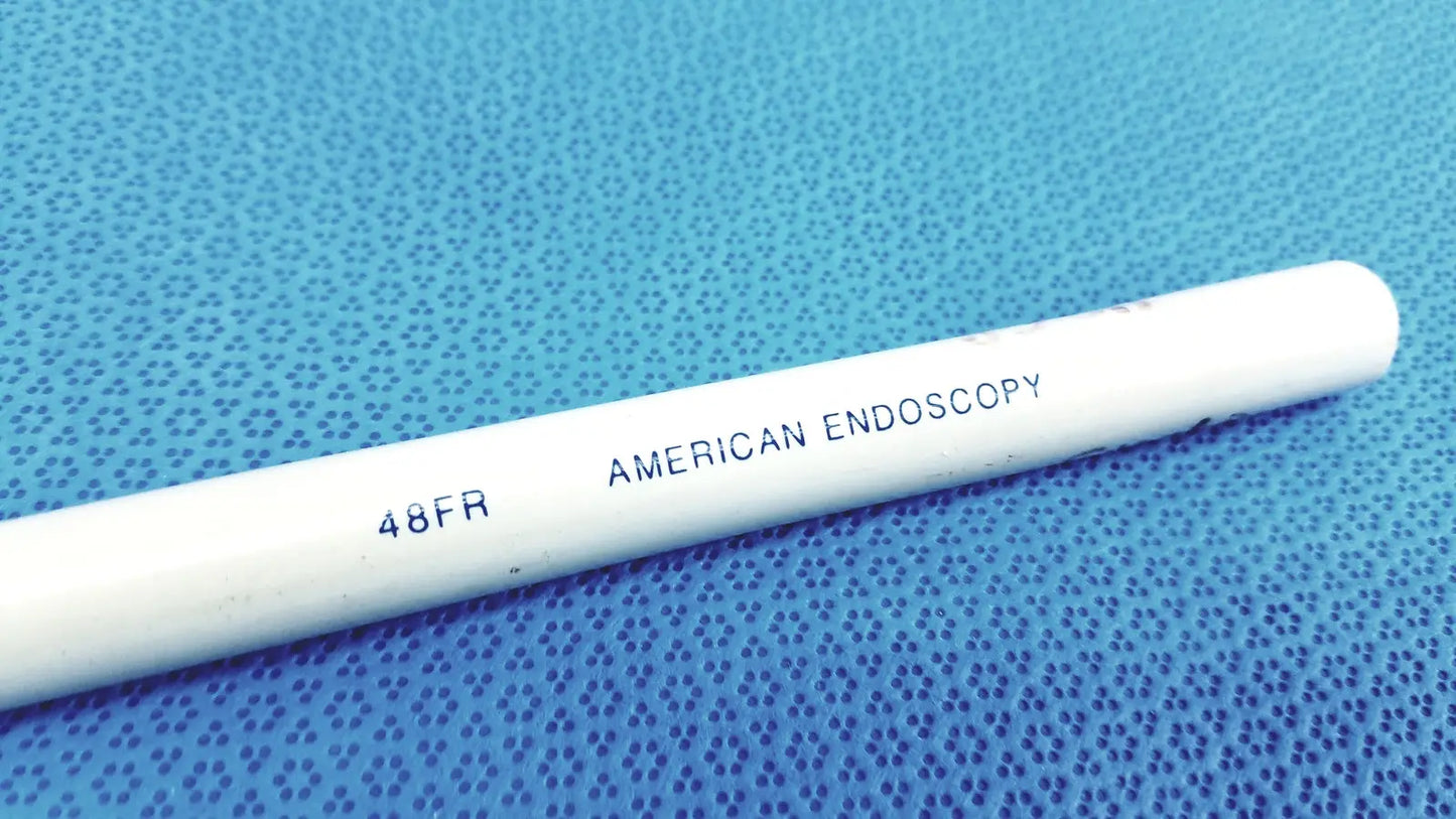 American Endoscopy 48FR Maloney Tapered Tungsten-Filled Esophageal Bougie