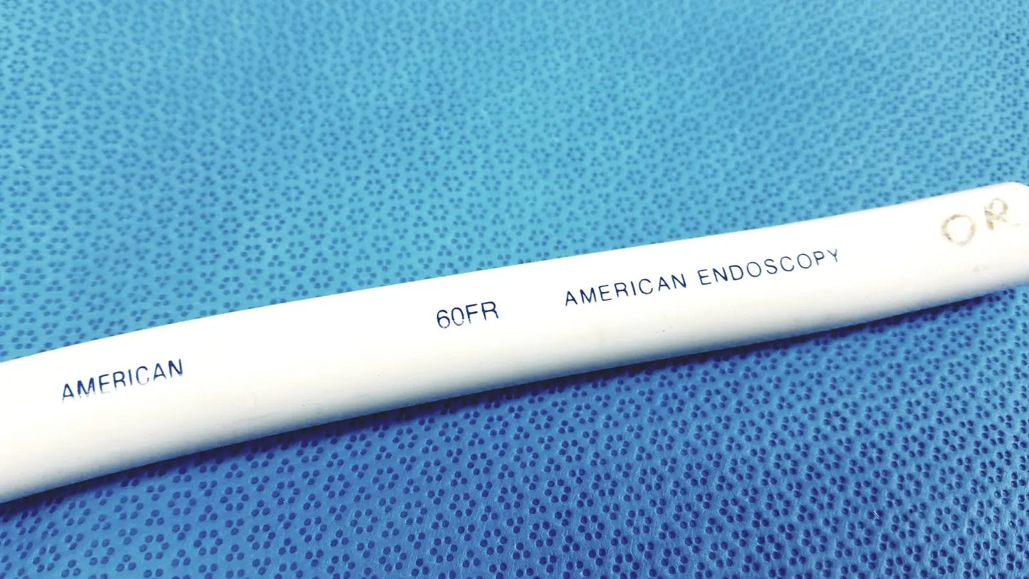 American Endoscopy 60FR Maloney Tapered Tungsten-Filled Esophageal Bougie