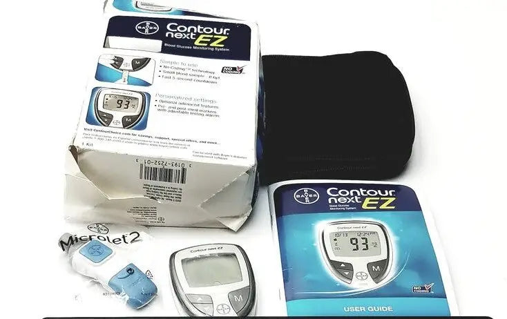 Bayer Contour Next EZ Microlet 2 With Case