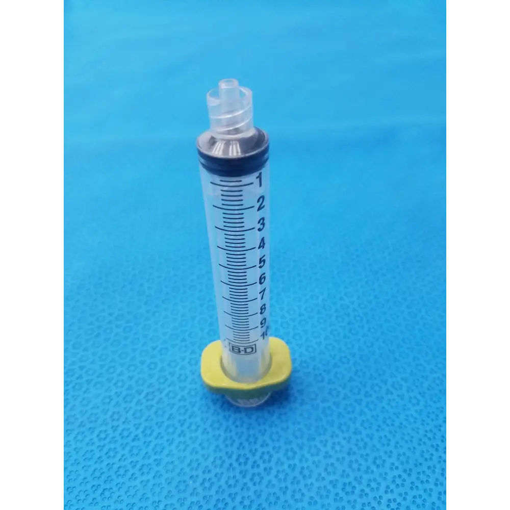 BD Syringe 10ml with Yellow Clip