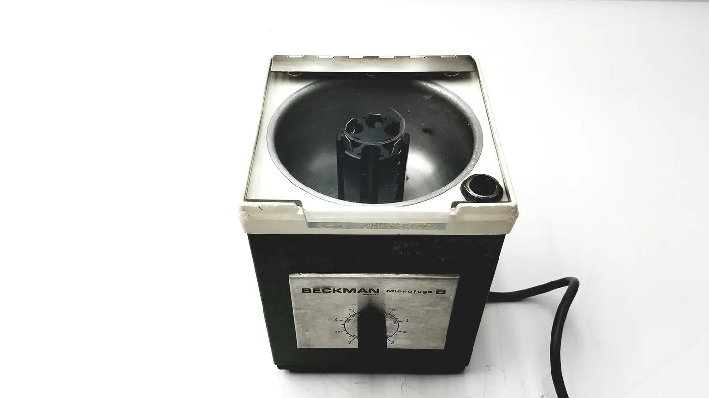 Beckman Microfuge B, 6-position rotor, Cat.# 338720