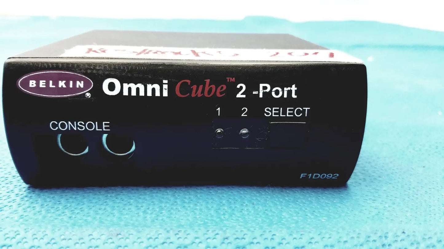 Belkin OmniCube F1D092 2-Port KVM Switch