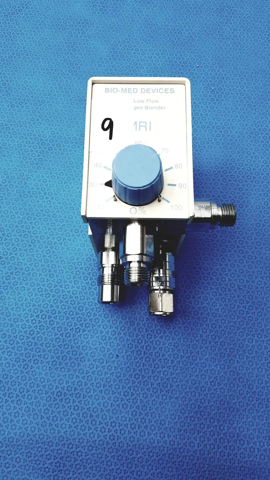 Bio-Med Devices 2001 Air/Oxygen Blender for Medical Respiratory Gas Mixing