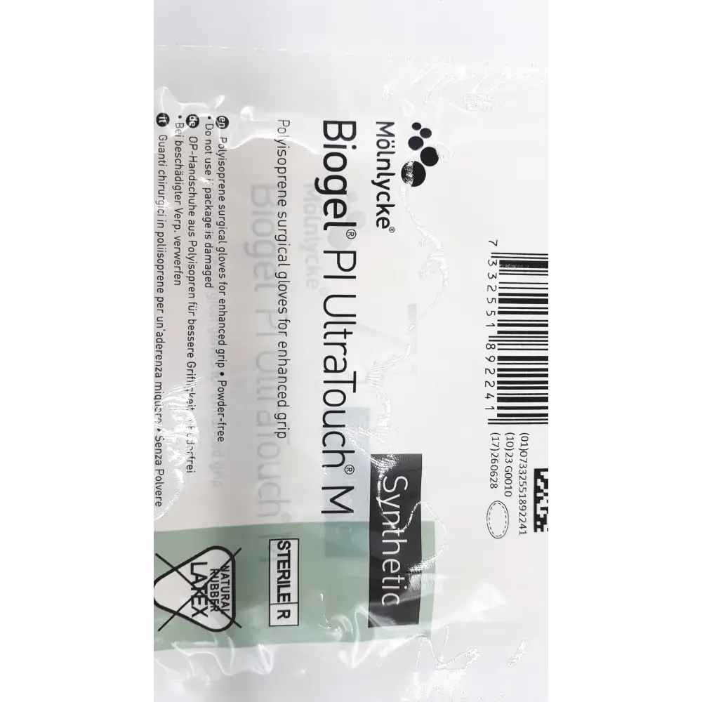 Biogel PI Ultratouch M REF Molnlycke Pairs Size - Surgical Gloves