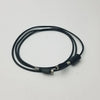 Black S-Video Cable Cord Male to Male Compatible with VHS, DVD, HDTV