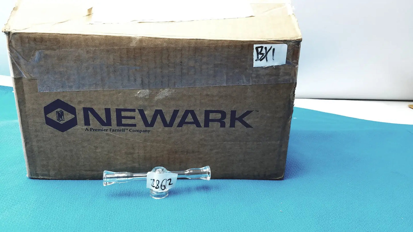 Borosilicate Glass Stopcock Adapter 24/40 Joint Lab Valve Connector Chemistry