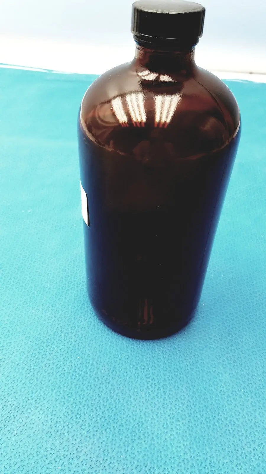 Brown Glass Chemical Bottle – Reagent Storage Lab Bottle with Stopper