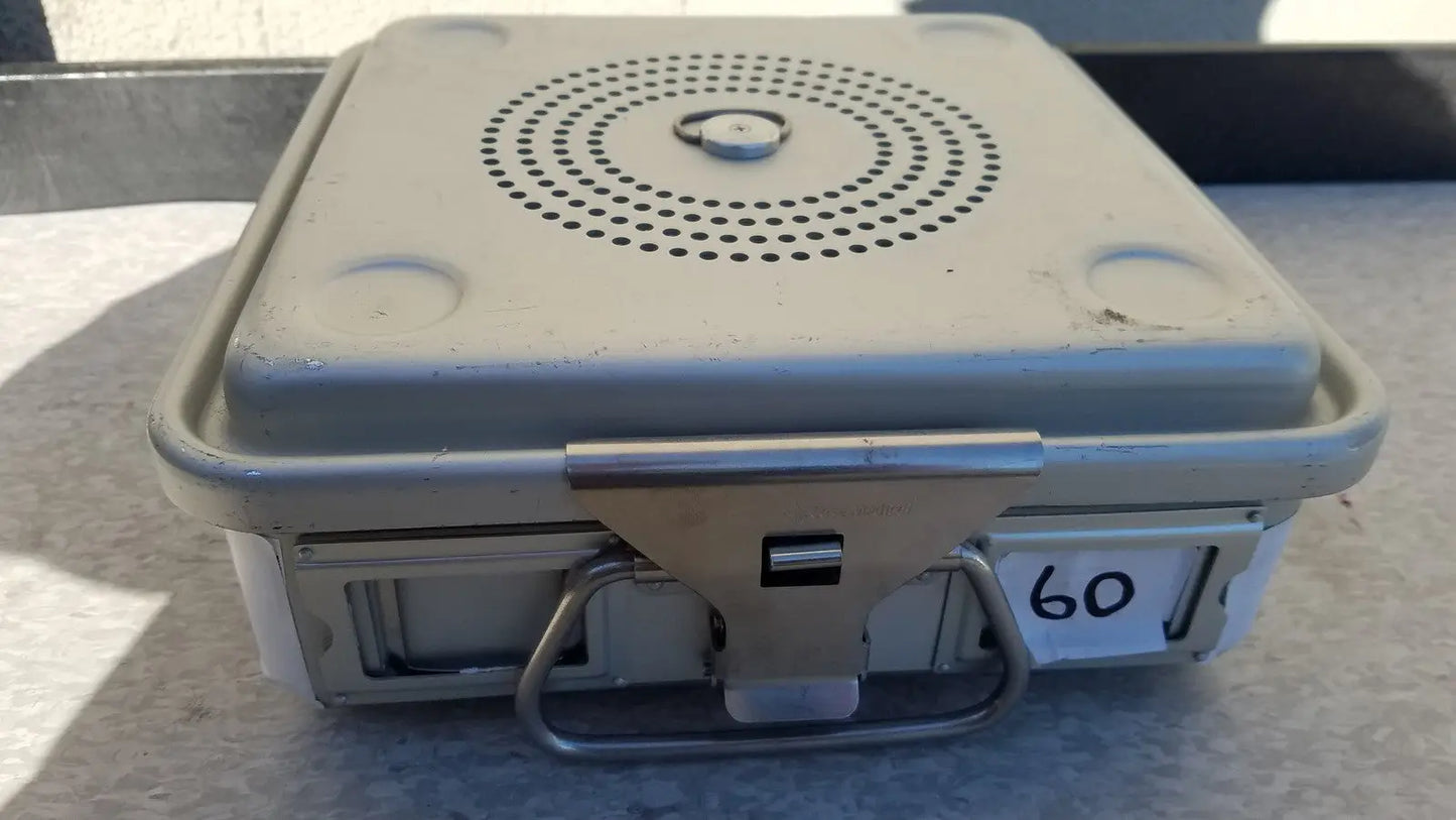 Case Medical Half Size Sterilization Case And Lid