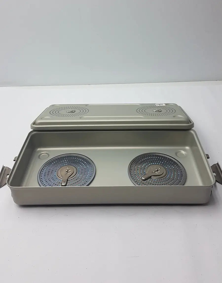 Case Medical MAF-Tray Solid Sterilization Container System With Lid