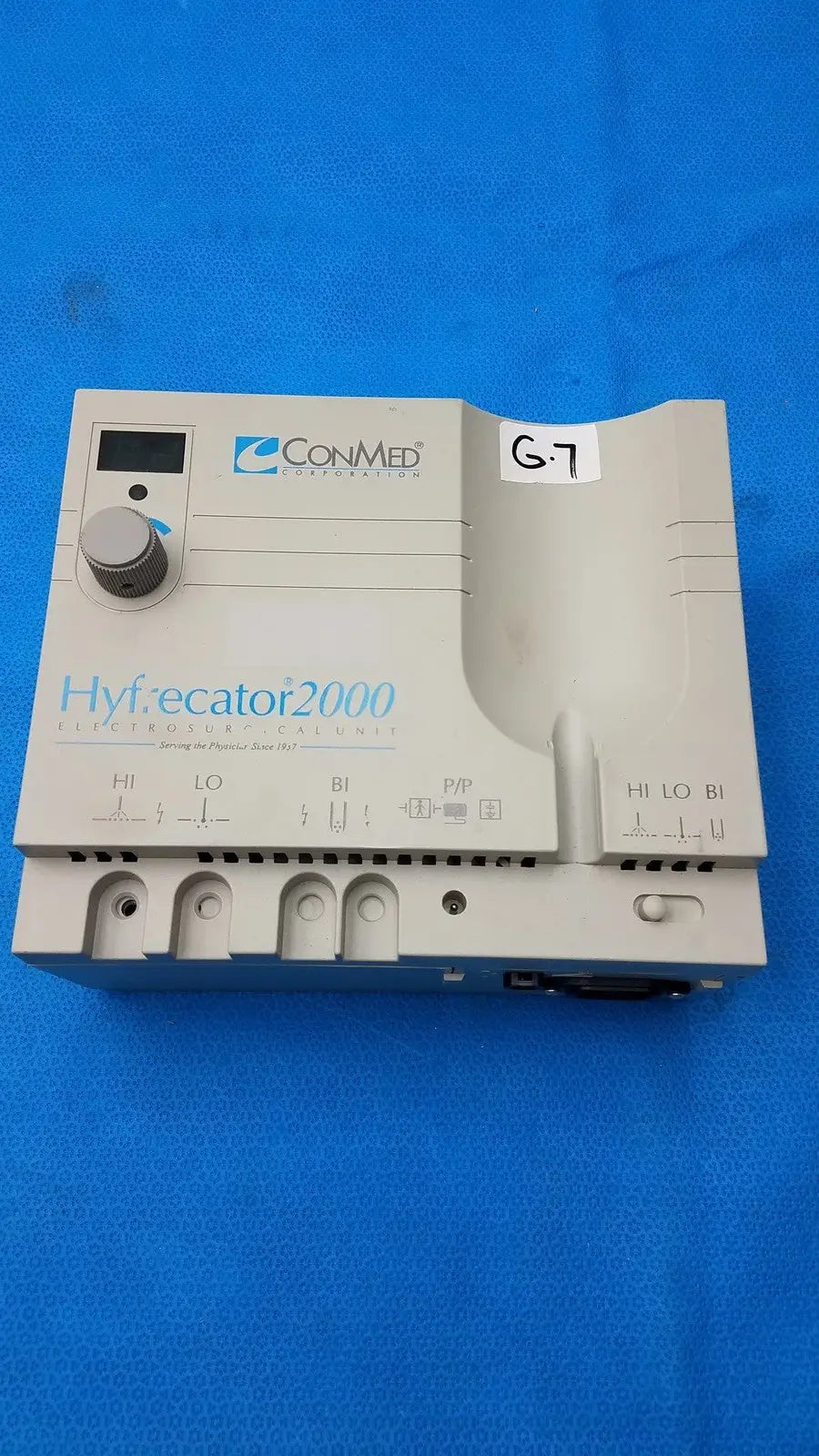 ConMed Hyfrecator 2000 High Frequency Equipment