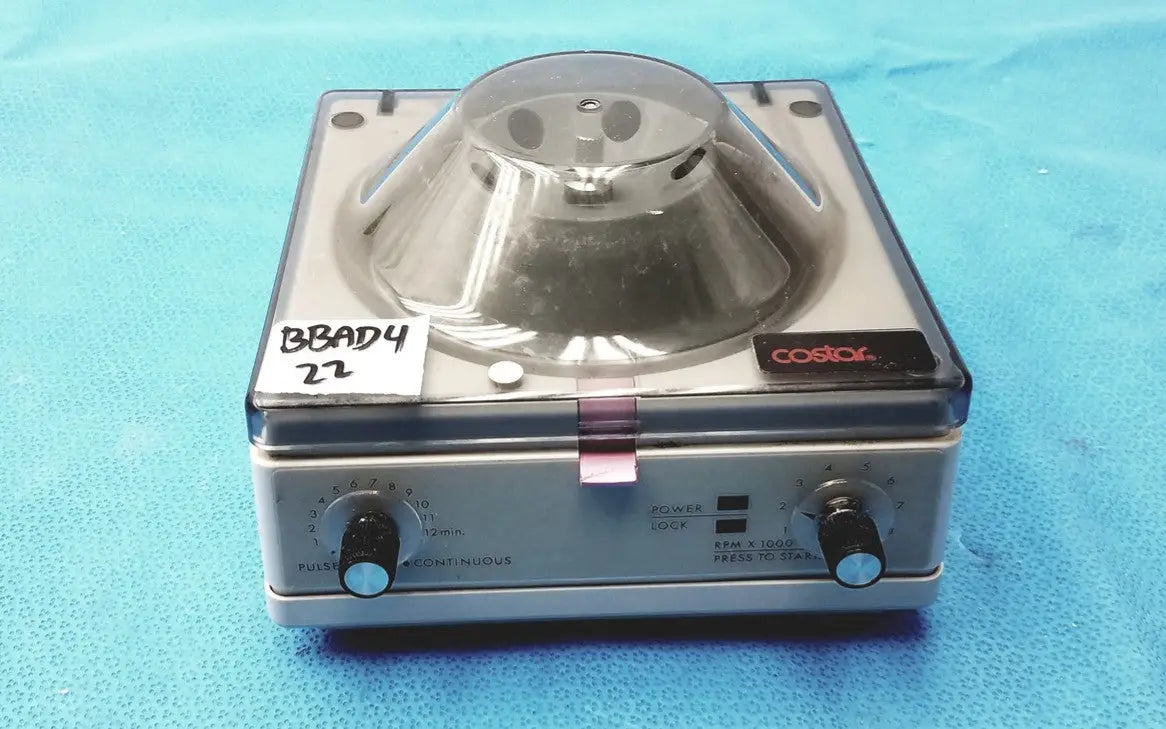 Costar Mini Centrifuge 10 MVSS w/ Fixed Angle 6-Position Rotor