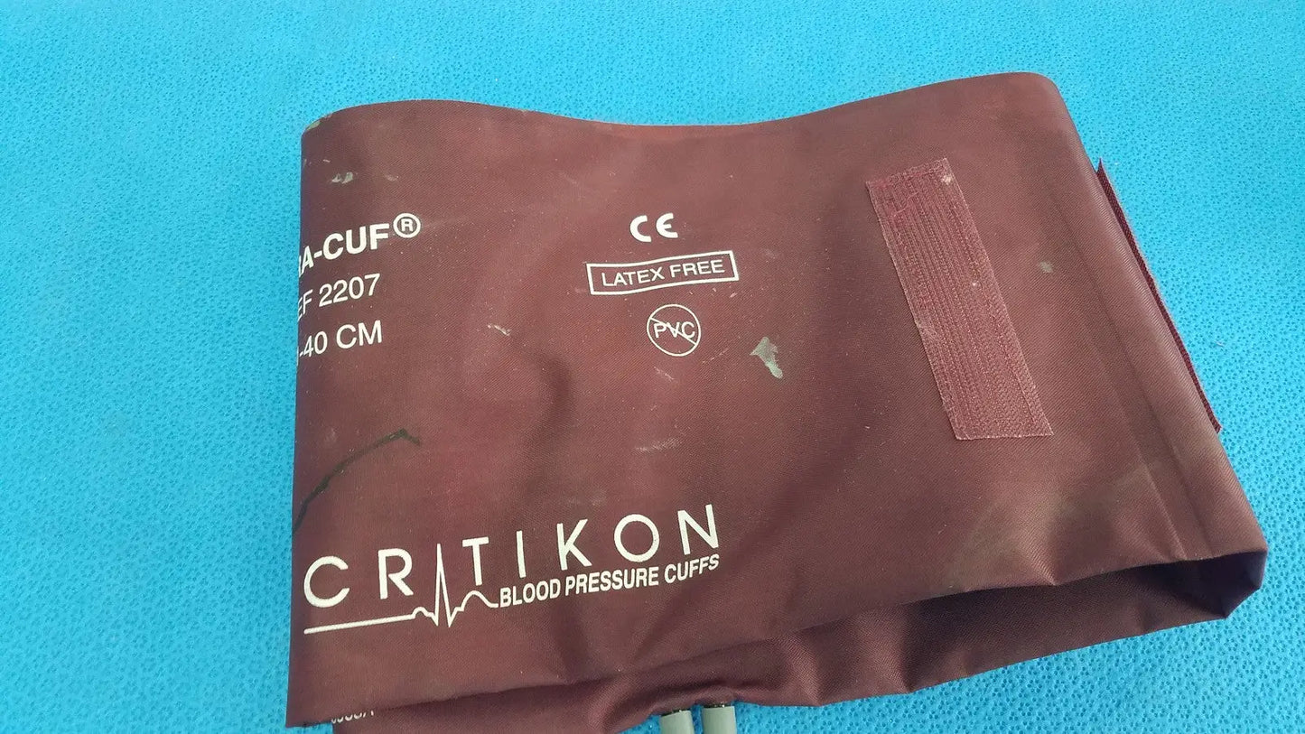 Critikon DURA-CUF Large Adult Blood Pressure Cuff 2207 (31-40cm)