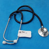 Dual Head Stethoscope Black Professional Acoustic 2-Sided Chestpiece