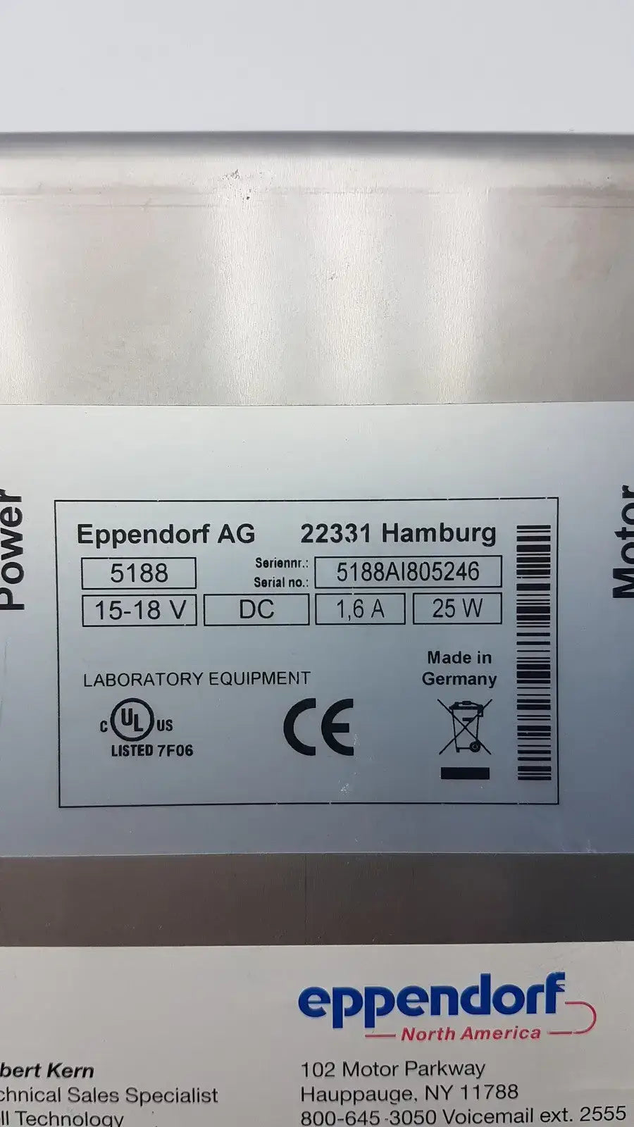 Eppendorf 5188 Transferman NK2 Joystick - Medical Equipment Part