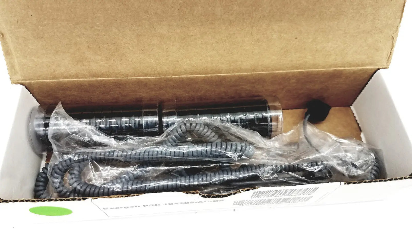 Exergen Disposable Caps 134203 & Coiled Cables Thermometer P/N 17025