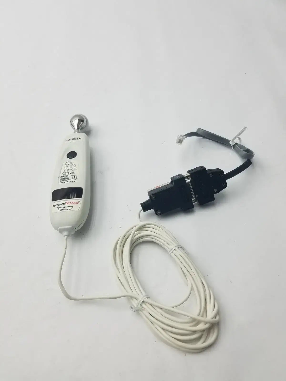 Exergen TAT-5000S Temporal Artery Scanner Thermometer With Dual Lock