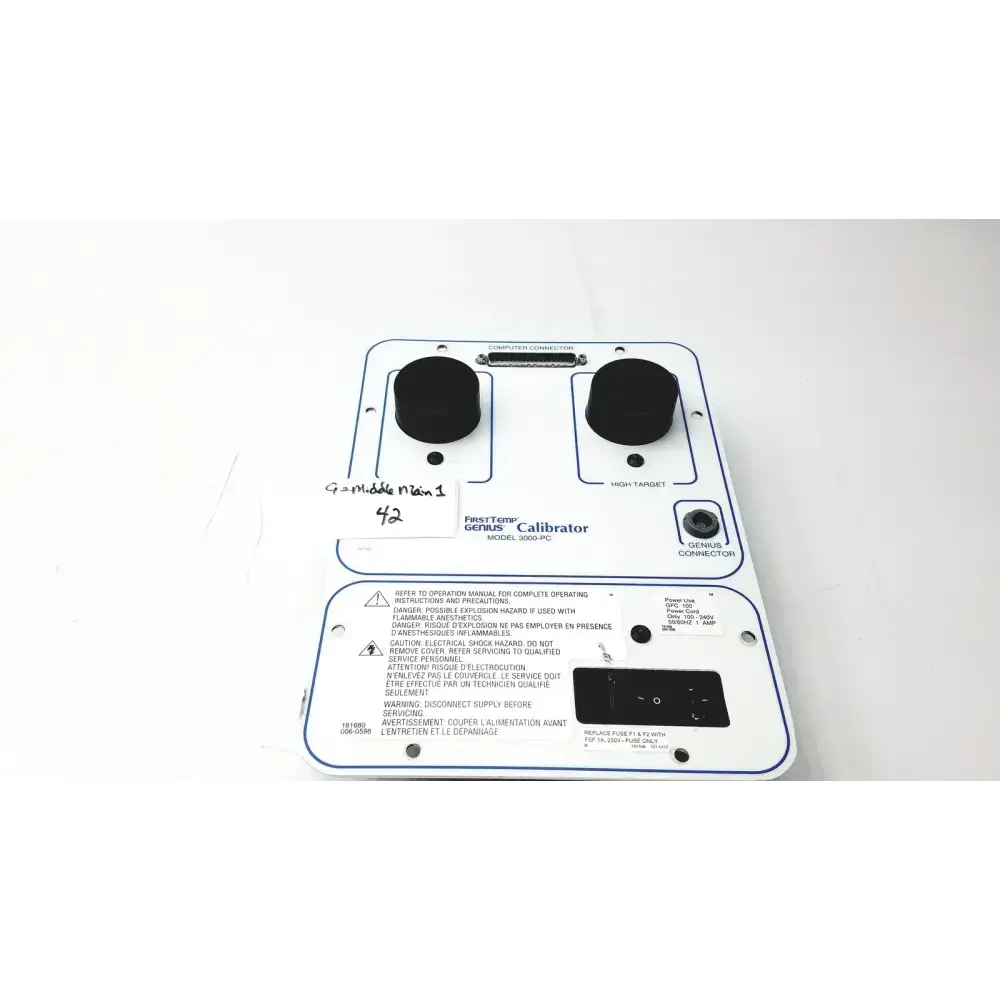 First Temp Genius Calibrator Model 3000 PC - Thermometer