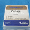 FISHERFINEST Premium Frosted Swiss Glass Microscope Slides 25x75 x1 Mm 12-544-2