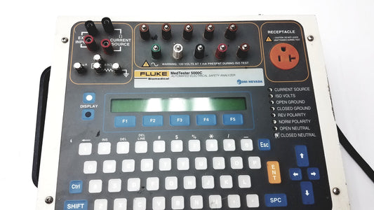 FLUKE MedTester 5000c Biomedical Electrical Safety Analyzer