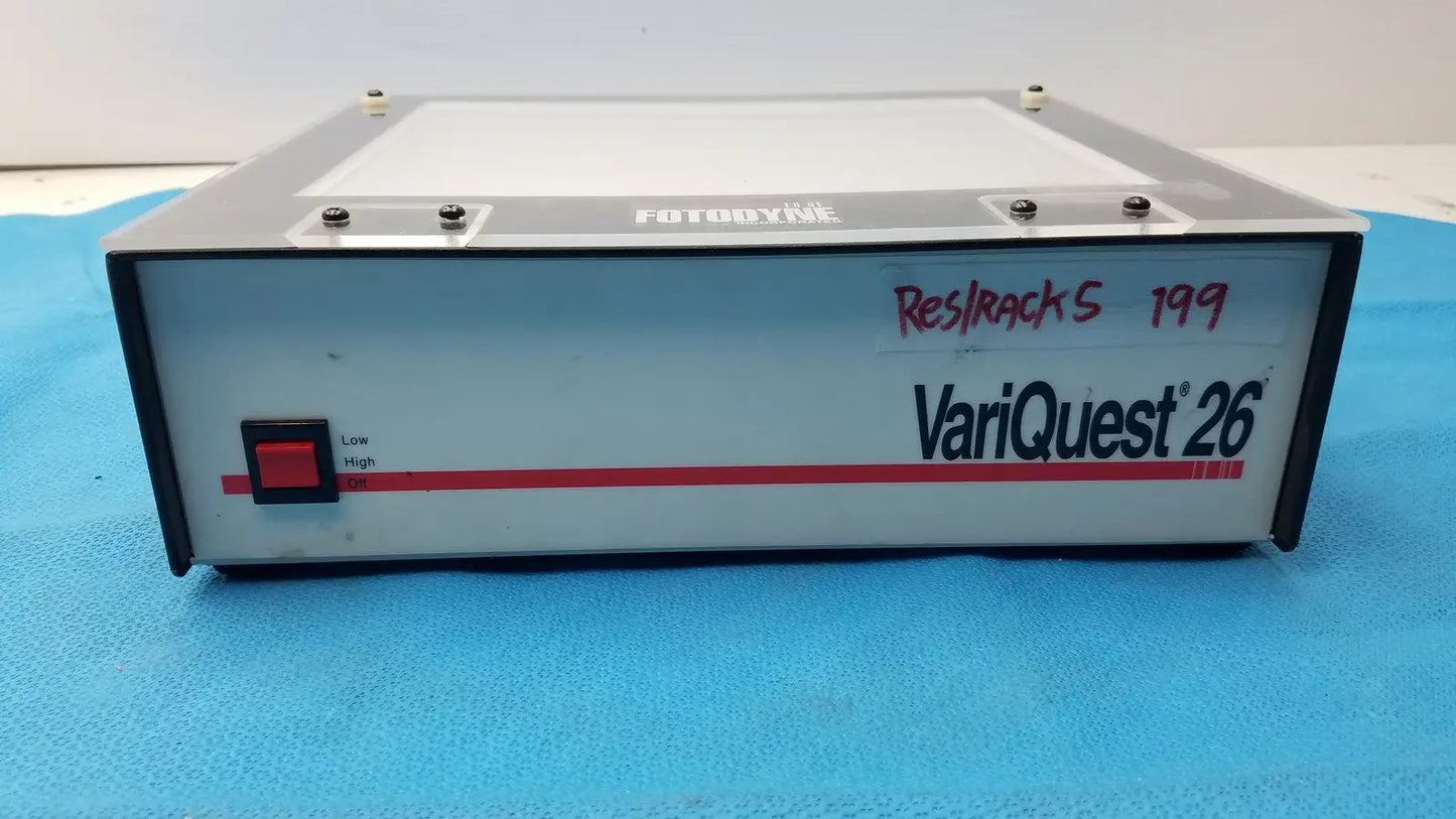 Fotodyne 3-3715 VariQuest 26 Transilluminator