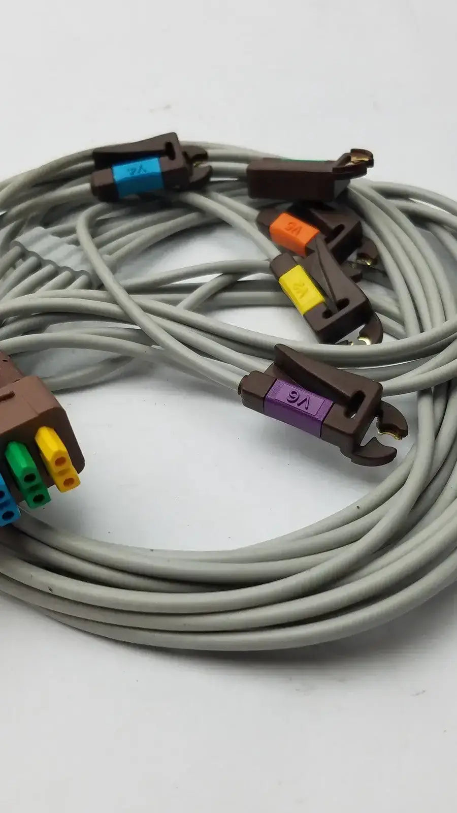 GE 416467-001 Multi-Link ECG Leadwire V2-6 Grabber AHA