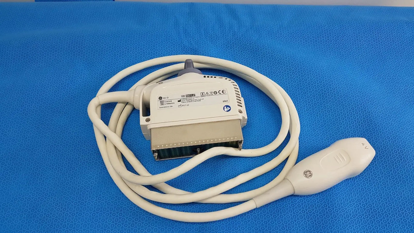 GE 4VC-D 3D/4D XDclear Phased Array Ultrasound Transducer
