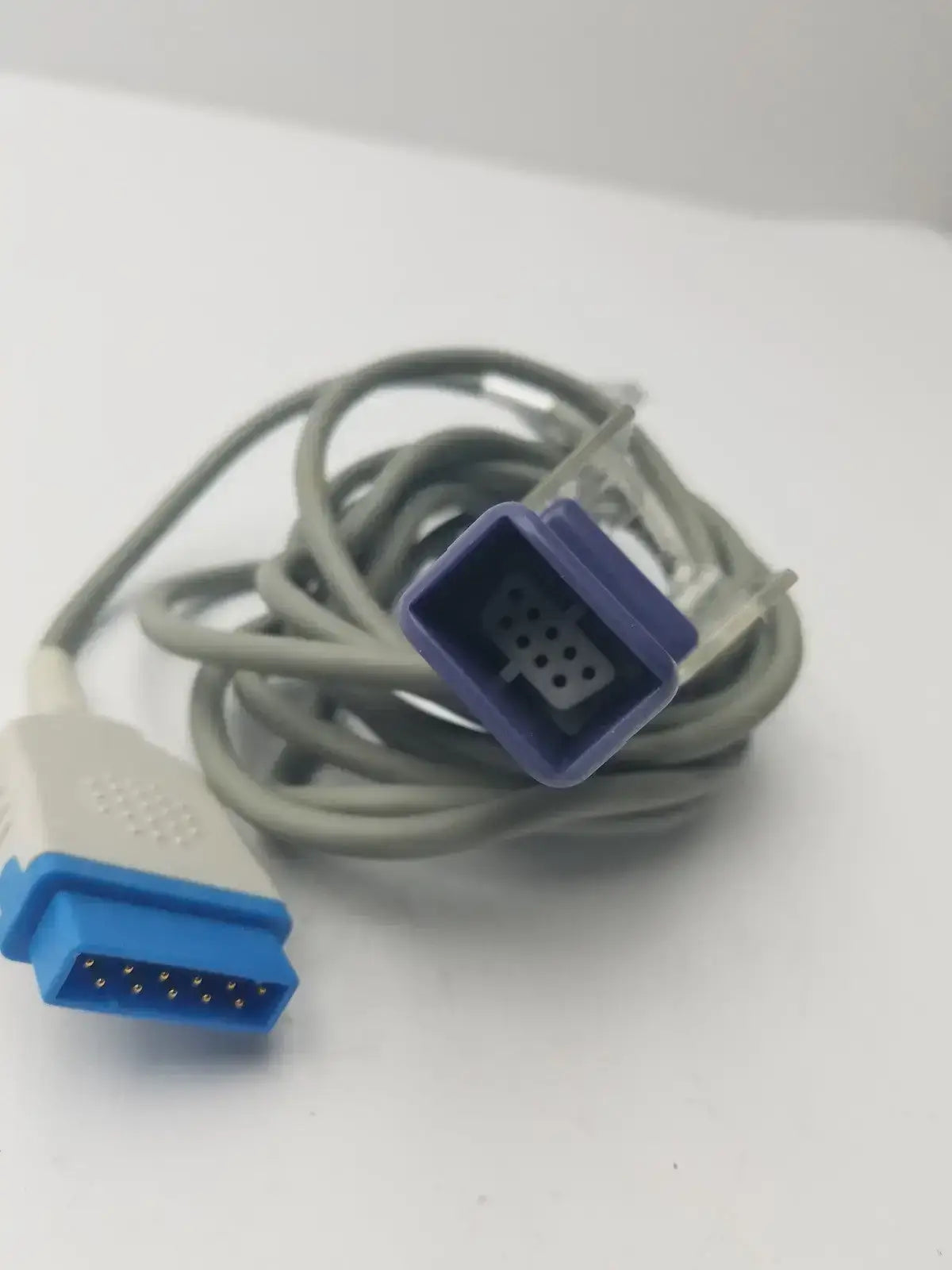 GE Healthcare 11-pin SpO2 Adapter Cable to Nellcor 9-pin