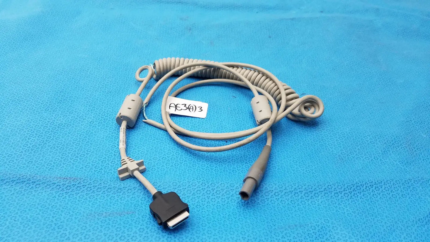 GE Medical Coiled Data Cable for Cam 14 Module Hirose HRS 2016560-001