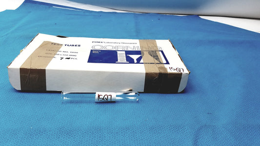 Glass Test Tube 25x150mm (55mL) – Borosilicate Lab Open Top