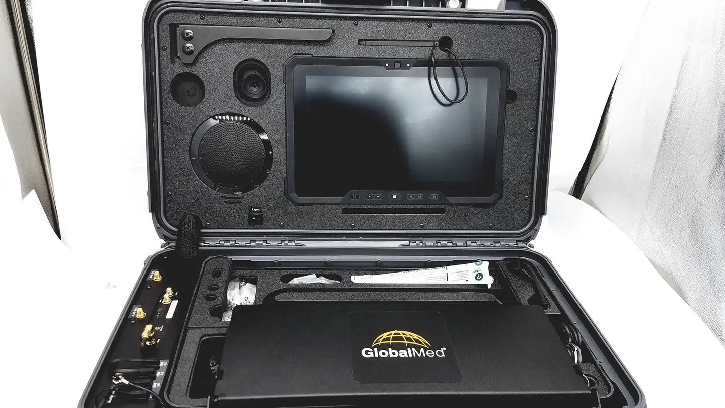 GlobalMed Transportable Exam Station Kit with Hard Case