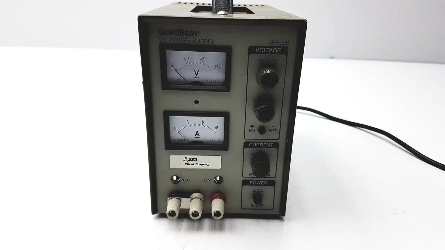 Goldstar DC Power Supply GP 303