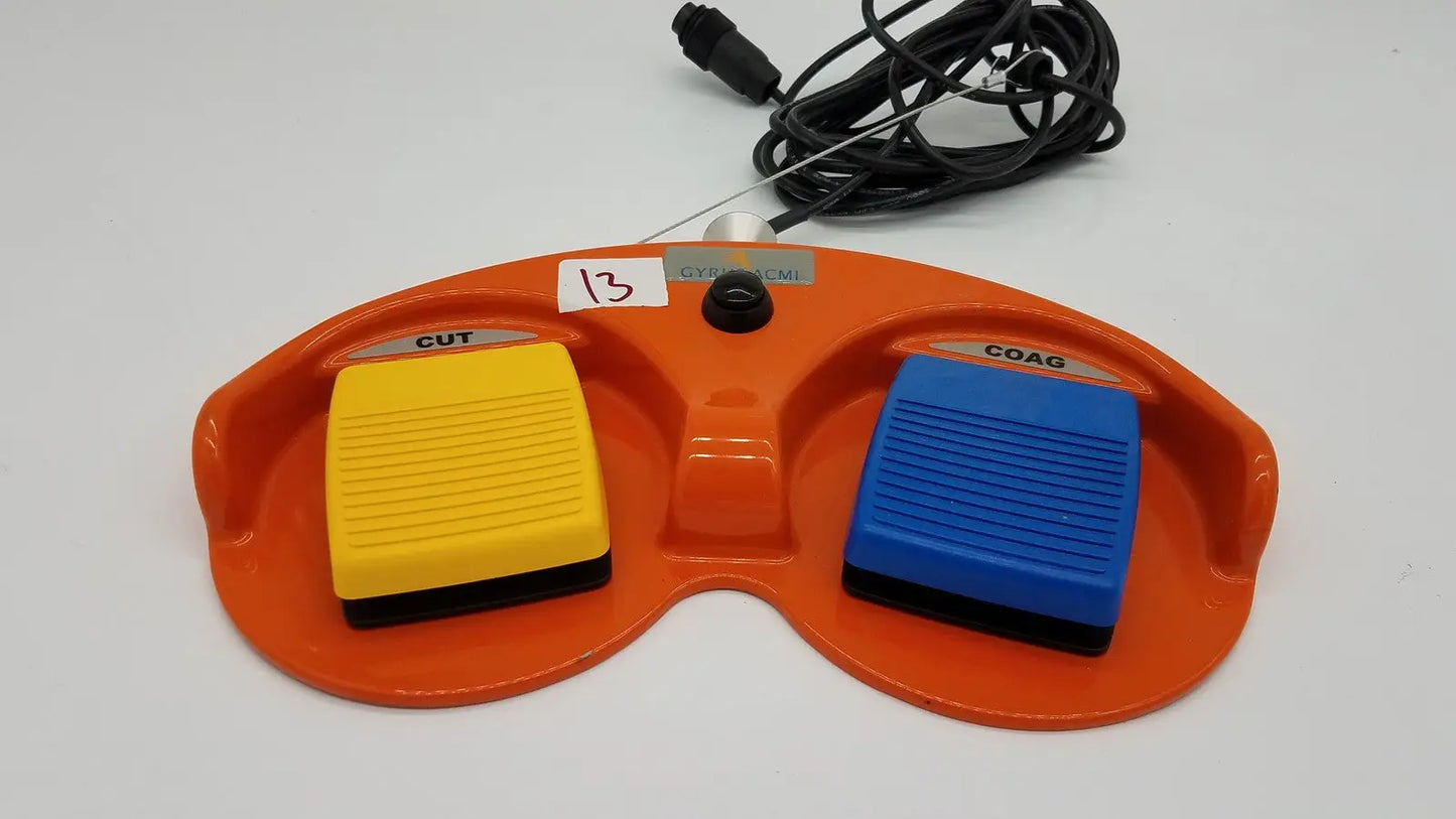 GYRUS ACMI REF 744010 Foot Switch Dual Pedal CUT COAG