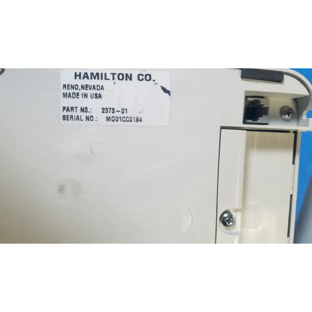 Hamilton 2373-01 Keypad Controller for Liquid Handling System