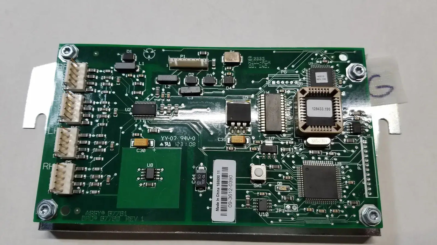 Hill-Rom 2003 Board #67760 Rev 1 Assy #67761 Control