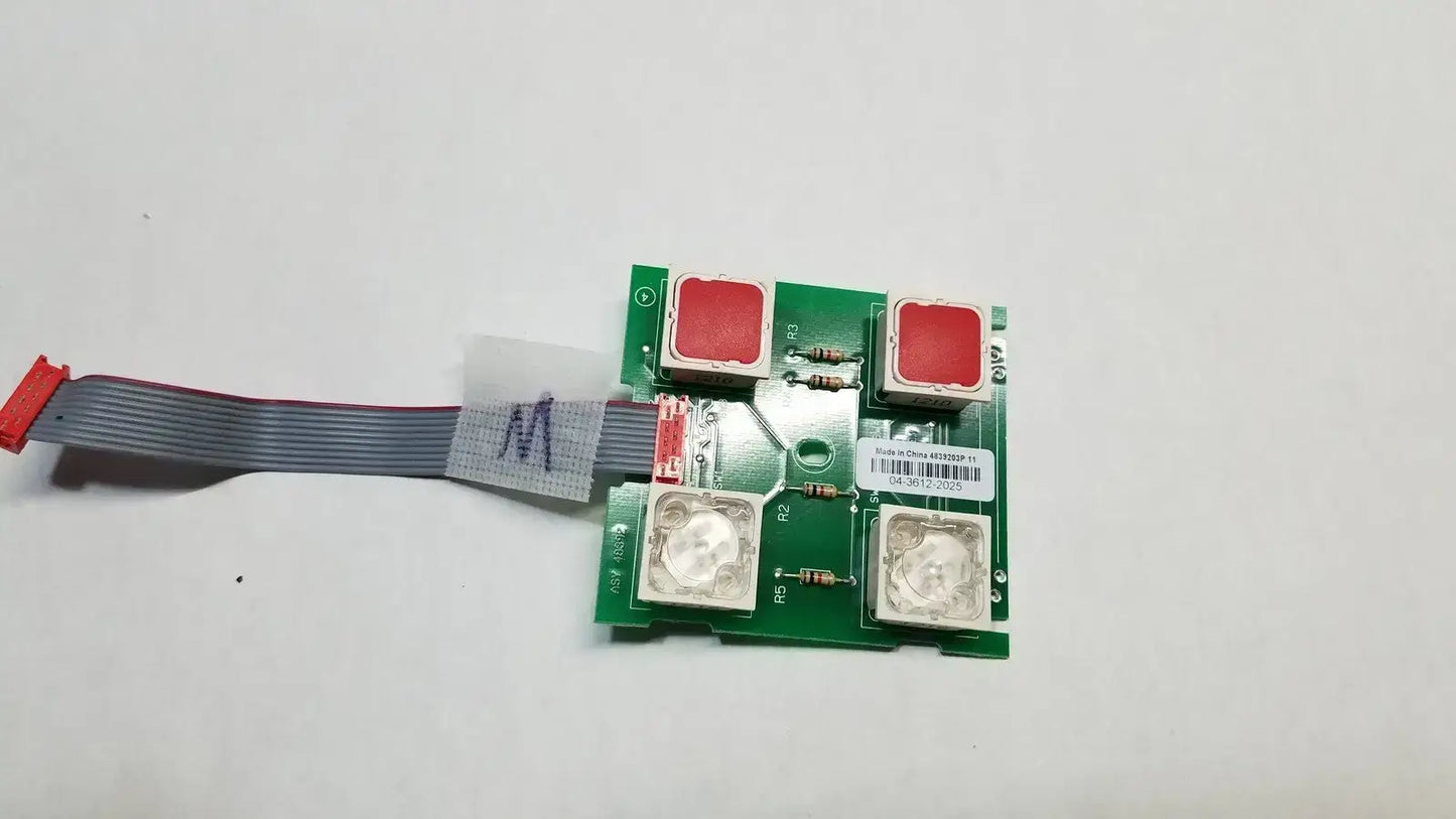 Hill Rom Total Care Right Inside Patient OEM Switch Board Assy 48392 - Assembly