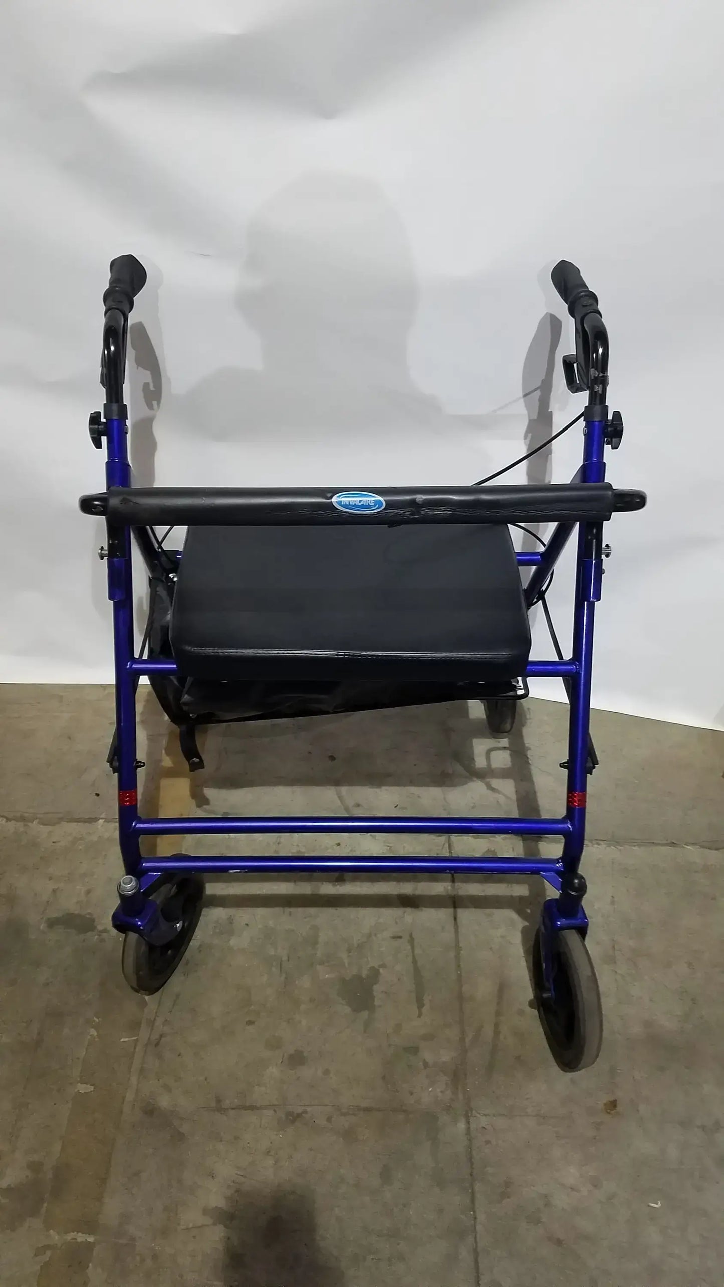 Invacare 4-Wheel Rollator Walker with Seat