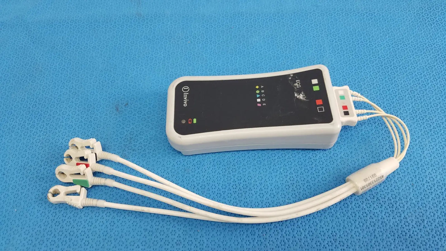 Invivo Medical 989803163121 Wireless ECG Module with Leads Cable