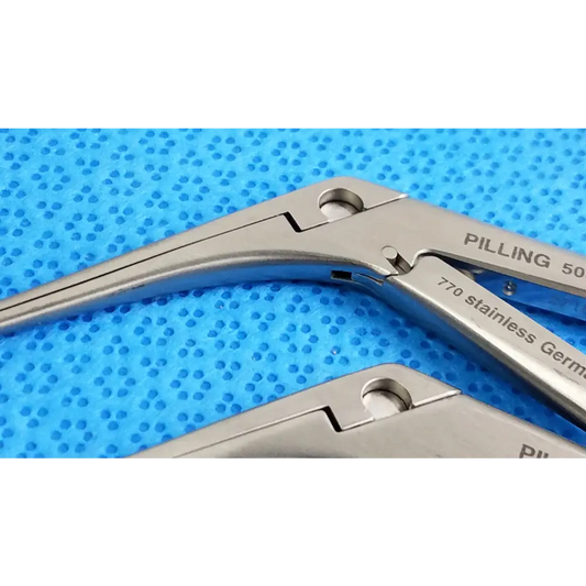 Pilling 505432 Jackson Alligator Grasping Forceps lot of 2